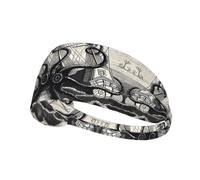 Sailing Pirate Octopus Elastic Exercise Headband for Women & Men