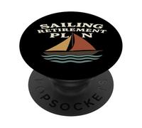 Sailing Retirement Plan PopSockets Adhesive PopGrip