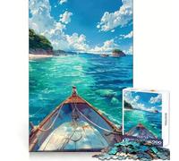 Sailing Serenity Jigsaw Puzzles 1000 Piece for Adults Smart Reason Toy Casual Fun Smooth Edge Wall Art Decor (38x26cm)