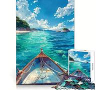 Sailing Serenity Jigsaw Puzzles for Adults1000 Piece Mind Game Toy Anxiety Relief Neat Cut Art Collectible (50x75cm)