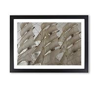 Sailing Ship Sails & Mast (2) Framed Print | A2 Black Framed Wall Art | Ready to Hang | Modern Vehicle Picture | Living Room Bedroom Lounge Office