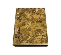 Sailing Ships Notebook, Pu Leather Notebooks A5, Lined Paper Journal Notebook 180Pages/90Sheets, Lined Journal for Office, Exercise Books A5 for Home, College Supplies Diary