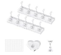 Sailing Stand - Exercise with Magnetic Display | False Nail Holder for Painting and Manicure Training, Naiļ Art Display Base for Women, Beginners, Home, Salon, Dressing Table, Table U