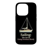 Sailing The Art Of Going Nowhere Slowly Weekend Mariner Case for iPhone 14 Pro
