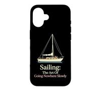 Sailing The Art Of Going Nowhere Slowly Weekend Mariner Case for iPhone 16