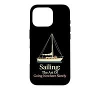 Sailing The Art Of Going Nowhere Slowly Weekend Mariner Case for iPhone 16 Pro