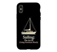 Sailing The Art Of Going Nowhere Slowly Weekend Mariner Case for iPhone X/XS