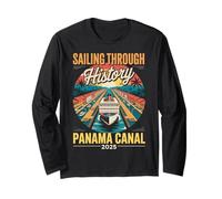 Sailing Through History Panamanian Pride Country Panama Long Sleeve T-Shirt