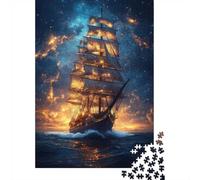 Sailing Through The Stars 1000 Piece Jigsaw, Festive Gift, 70x50cm/1000pcs