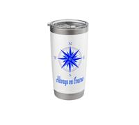 Sailing Wind Rose Sailing Boat Sailing Ship Yacht Skipper Compass Stainless Steel Insulated Tumbler