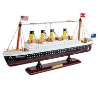 SAILINGSTORY Wooden Titanic Model Cruise Ship Liner 14"