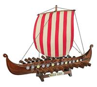 SAILINGSTORY Wooden Viking Ship Model Drakkar Oseberg 1/60 Scale Replica Scandinavian Dragon Longship Model