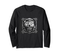 Sailor Anchor Retro Sea Bear - Maritime Design Sailing Long Sleeve T-Shirt