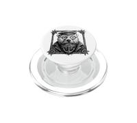 Sailor Anchor Retro Sea Bear - Maritime Design Sailing PopSockets PopGrip for MagSafe
