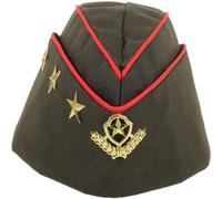 Sailor Boat Cap Cosplay Costume Headdress for Party Hats Halloween Season | Canvas Plastic Build, Side Star Pattern, Reusable Accessory, for Photographers Stage Performers Costume Outfits
