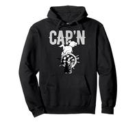 Sailor Dog Boat Captain Gear Power Boat Sailboat Captain Pullover Hoodie