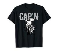 Sailor Dog Boat Captain Gear Power Boat Sailboat Captain T-Shirt
