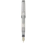Sailor Fountain Pen, Professional Gear, Silver, Demonstrator Model, Medium Point, 11-3775-300