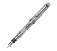 Sailor Fountain Pen, Profitolite Silver Trim, Demonstrator Model, Medium Point, 11-1075-400