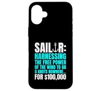 Sailor Harnessing Free Power To Go Nowhere For $100,000 Case for iPhone 16 Plus