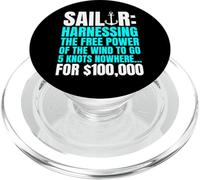 Sailor Harnessing Free Power To Go Nowhere For $100,000 PopSockets PopGrip for MagSafe
