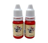 Sailor Jerry Fire Red 2 x 10 ml Vegan Reach DE + Certificate German Tattoo Ink InkgrafiX® Tattoo Ink Red