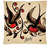 Sailor Jerry Tattoo Print Sofa Home Decor Design Throw Pillow Case Cushion Covers Square 18 Inch