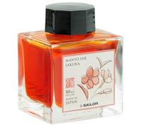 Sailor Manyo Ink Bottle (Sakura - 50 ML) 13-2009-209