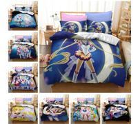 Sailor Moon Bedding Single Double King Duvet Cover