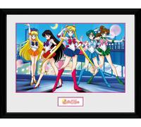 Sailor Moon Framed Print Group (300) (White Frame) Print With Frame GB EYE