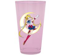 Sailor Moon Star Drinking Glass light pink Onesize