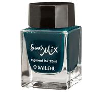 Sailor Storia Mix Ink Bottle (Green - 20 ML) 13-1503-260