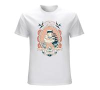 Sailor Tattoo Sexy Pin Up Rockabilly Jerry T-Shirt Man's Fashion White Unisex Tees S