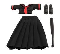 ＡＷＨＡＯ Sailor Uniform for Female Action Figures in 1:12 Scale, Outfit, Practical Garment, Suit, Black Long Skirt