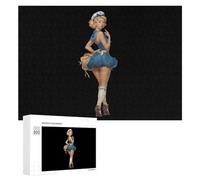 Sailor1 Pinup Funny Wooden Puzzle Adults Difficult Jigsaw Puzzles with Storage Box for Family Game Birthday Gift