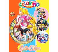 SailorMoon Coloring Book for Fan Men Teen Women Kid: A Jumbo SailorMoon Colouring for Kids Ages 4-7,8-12, Girls, and Adults | With +50 High Quality ... | Perfect Gift For Stress Relief And Unwind