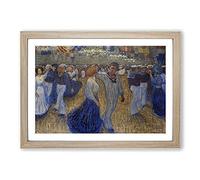 Sailors Ball by Eugene Jansson Framed Print | A2 Oak Framed Wall Art | Ready to Hang | Modern Nature Picture | Living Room Bedroom Lounge Office