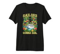 Sailors Gonna Sail Cruise Ship Vacation Group Matching Premium T-Shirt