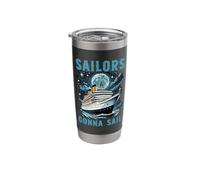 Sailors Gonna Sail Cruise Ship Vacation Group Matching Stainless Steel Insulated Tumbler