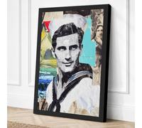 Sailor's Memory Eclectic Canvas Wall Art Print 18x12 Inch | Ready to Hang, Gallery Wrapped, Fade-Resistant Inks, Securely Packaged, UK Made