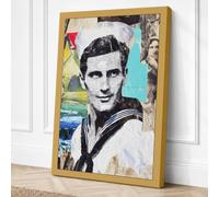 Sailor's Memory Eclectic Canvas Wall Art Print 24x16 Inch (61 x 41 cm)