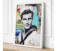 Sailor's Memory Eclectic Canvas Wall Art Print 30x20 Inch | Ready to Hang, Gallery Wrapped, Fade-Resistant Inks, Securely Packaged, UK Made