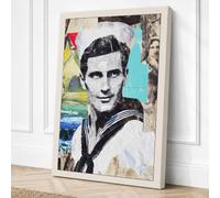 Sailor's Memory Eclectic Canvas Wall Art Print 36x24 Inch