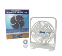 SAILPAK Ship-EEZ Cruise Ship Approved Fan, Magnetically Hangs from Stateroom Ceilings and Walls, The Original Cruise Fan