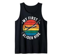 Sailplane Pilot Flight Training School Glider Tank Top