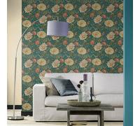Sailsbury Cottage Floral Wallpaper Paste The Wall Country Flowers Feature Wall