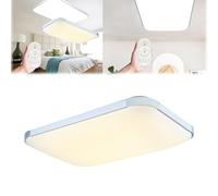 SAILUN 72W Dimmable LED Ceiling Light with Remote Control, 3000K-6500K Adjustable Panel Light for Living Room, Bedroom, Kitchen, Dining Room, Bathroom