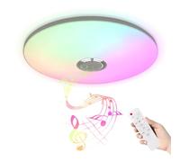 SAILUN 72W LED Ceiling Light with Bluetooth Speaker, Dimmable RGB Ceiling Lamp, APP & Remote Control, Ceiling Lighting for Bedroom Living Room