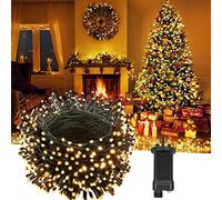 SAILUN LED Fairy String Lights 30m 300 LED Christmas Tree Light Fairy Lights Plug-in Waterproof 8 Modes Xmas String Lights Waterproof DIY Parties Halloween Decor (Warm White)