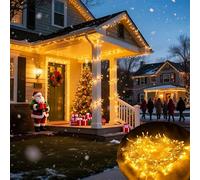 SAILUN LED Fairy String Lights, 30m 300 LEDs, Waterproof 8 Modes, Plug in Christmas Lights for Christmas Tree Xmas Halloween Parties Garden Patio Bedroom DIY Decorations, Warm White